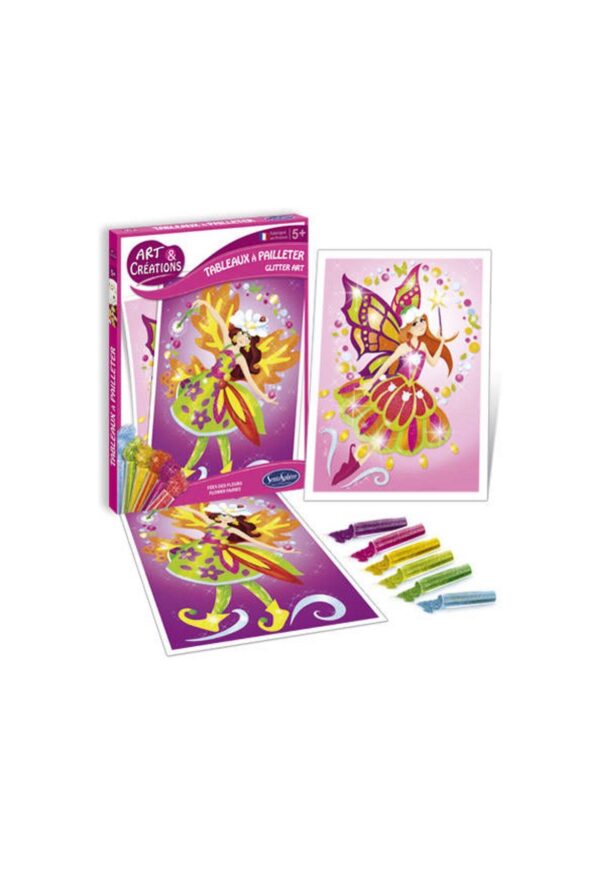 Colorea con Purpurina Hadas • Ac