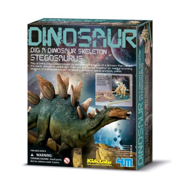 Cava un Esqueleto de Stegosaurus • 4M