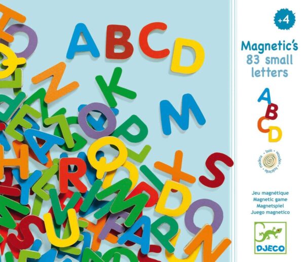 Letras Magnéticas Pequeñas • DJECO